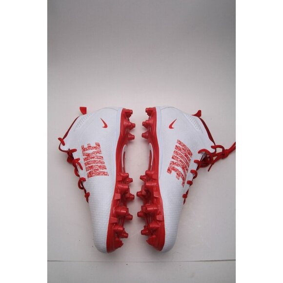 Nike Alpha Huarache 7 Varsity Lacrosse Cleats Mens Red White Size 10.5 - Picture 6 of 14